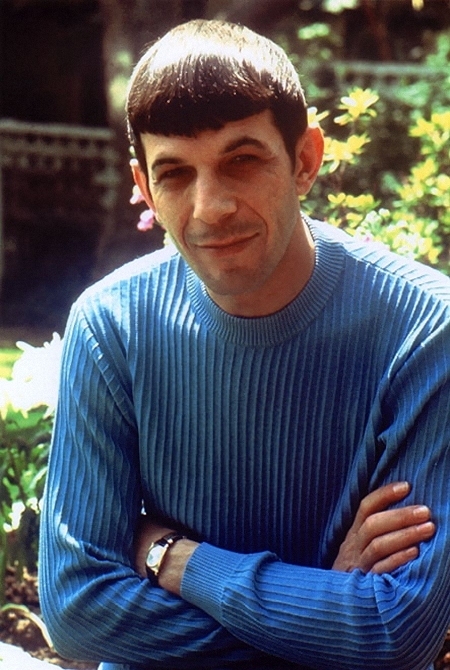 Nimoy Spock out of uniform